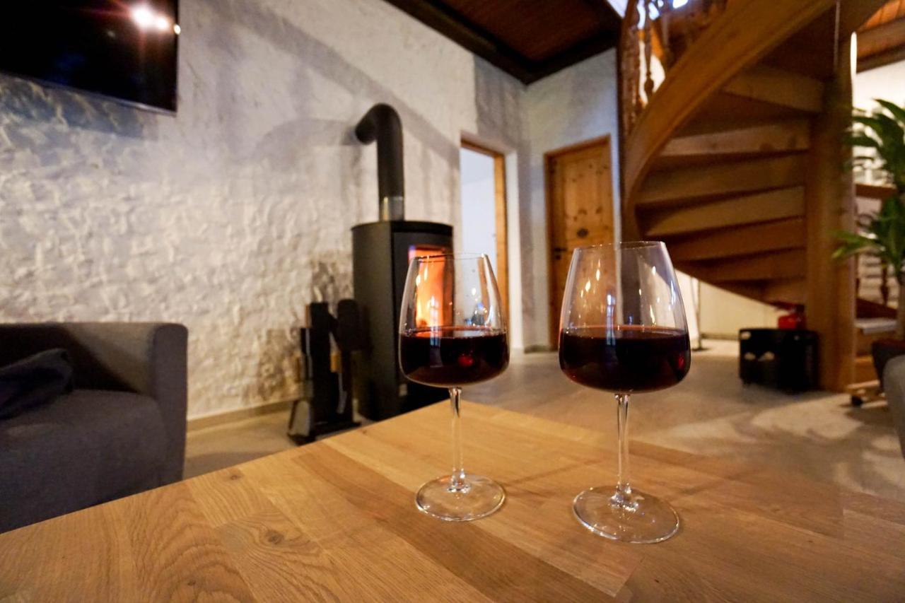 Ruhe Unter Reet-Haus Mit Sauna, Whirlpool Und Kamin Gnarrenburg 外观 照片